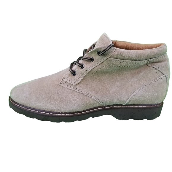 ✅Nunn Bush Dual Comfort Memory Foam 84585 Tan Suede Chukka Boot Men's 9M Shoes - Picture 2 of 16